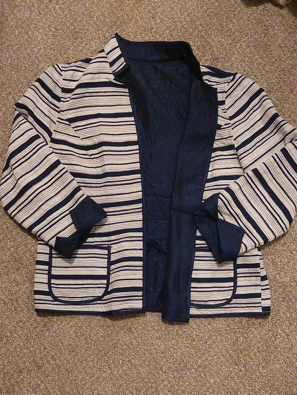 Reversible Open-Front Jacket - Picture 5 of 5